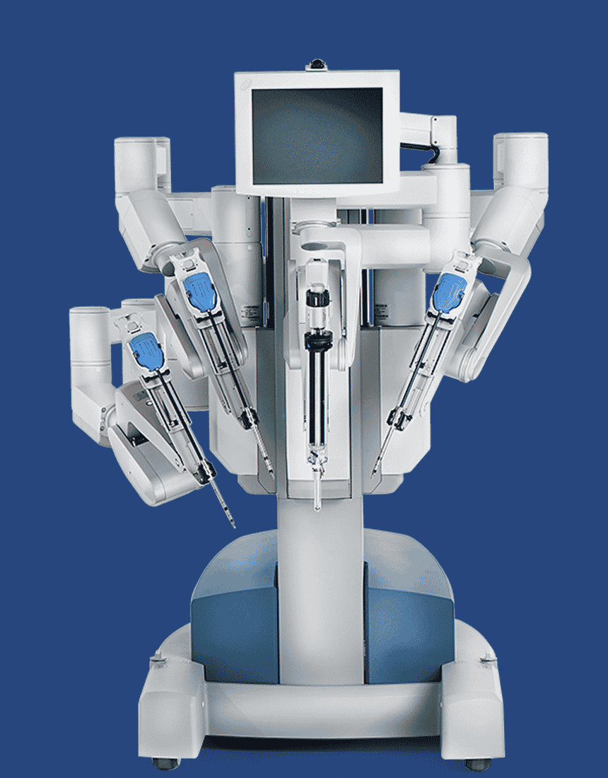 Robô da vinci para fazer cirurgia bariátrica - site Dr. Luiz Gustavo Oliveira
