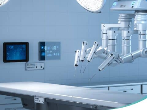 Robô para cirurgias robóticas - site Dr. Luiz Gustavo Oliveira cirurgião bariátrico RJ